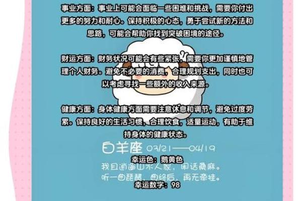 2025年4月3日白羊座最新今日运势