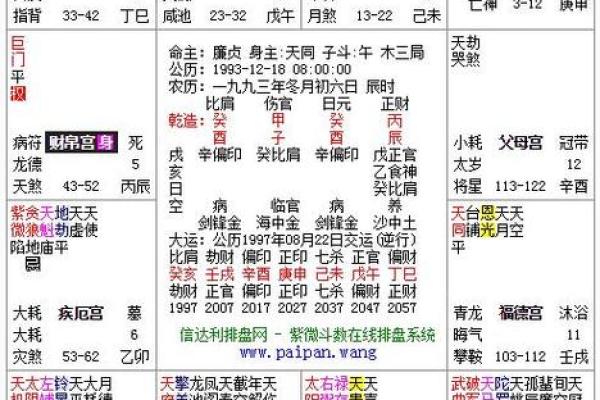 紫薇斗数铃星平