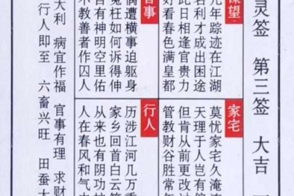 财神殿灵二十五签解