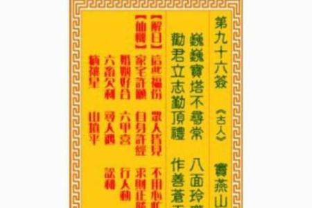 关音灵签_47签