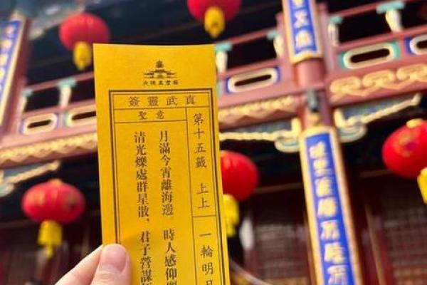 寺庙里抽的签灵吗