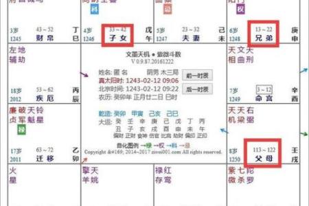 紫薇斗数看有没有孩子