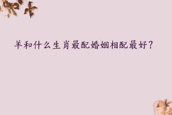 羊跟什么生肖配对最好 生肖羊最佳配对