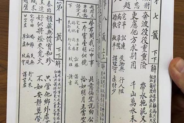 观音灵签第71签婚姻