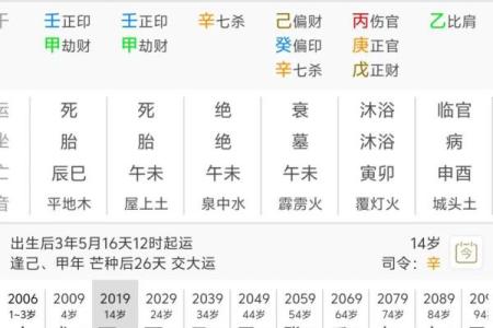 调候八字