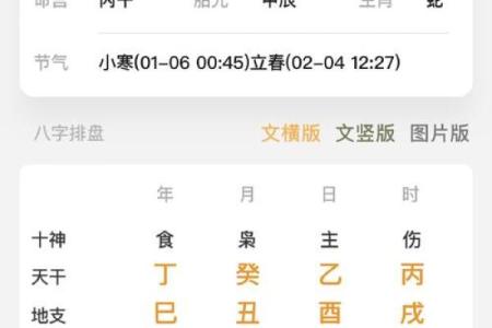 测八字流年