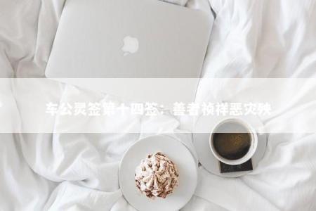 车公灵签第十四签：善者祯祥恶灾殃