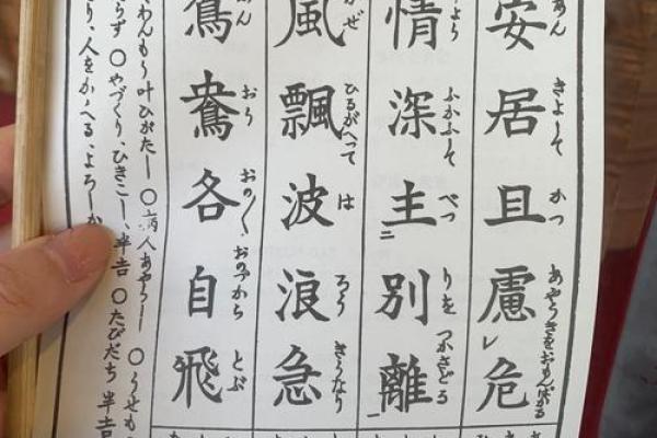 浅草寺灵签99签