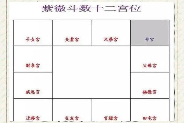 紫薇斗数对宫详解