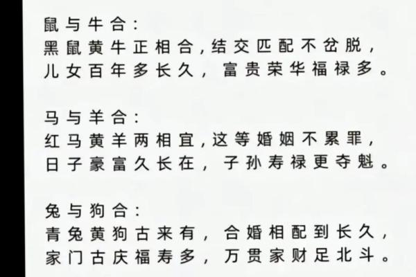 12生肖婚配属相配对查询，生肖配对查询表