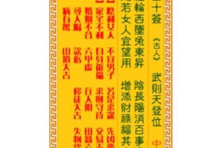 观音菩萨灵签五十签求解