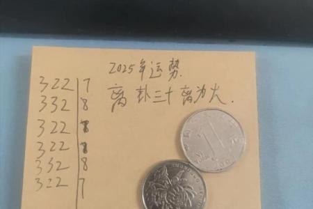 六次硬币算命