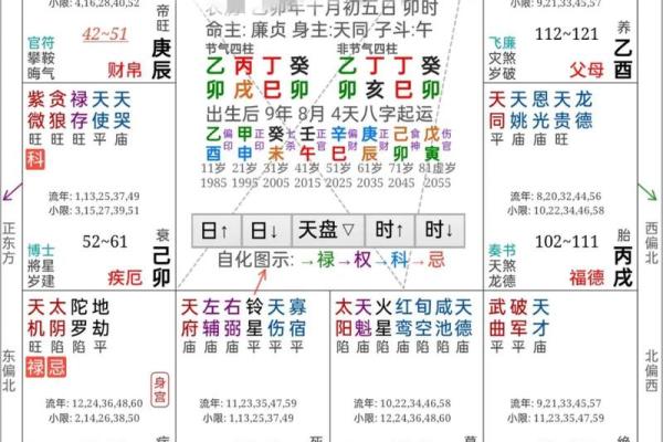 八字与紫微