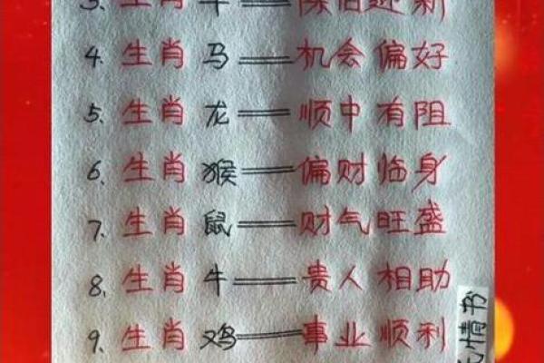 12生肖出行方位吉凶