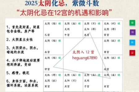 紫薇斗数太阴陷