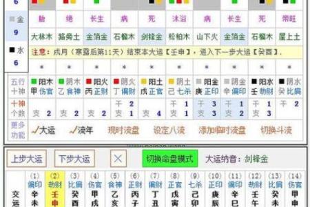 详解八字排盘