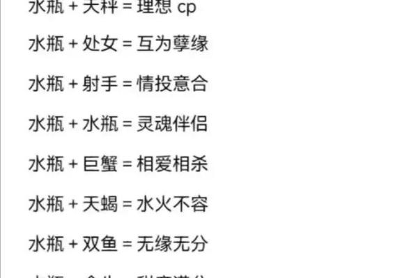 白羊水瓶配对指数 白羊水瓶合适在一起吗