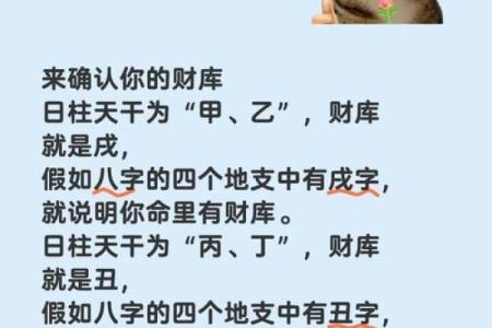 怎样打开八字中的财库