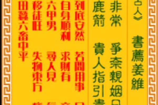 观音灵签古人殷
