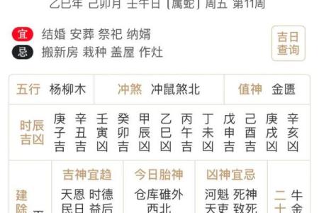 老黄历图查看日子吉凶查询