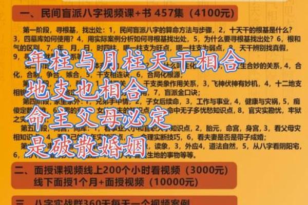 四柱八字盲派象法归踪基础概念，喜欢陈氏盲派的可以参考