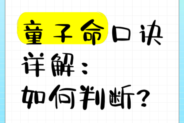 童子命排盘测算