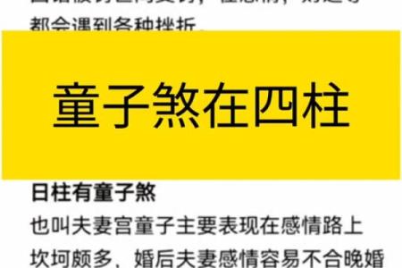 八字中有童子煞就是童子命吗