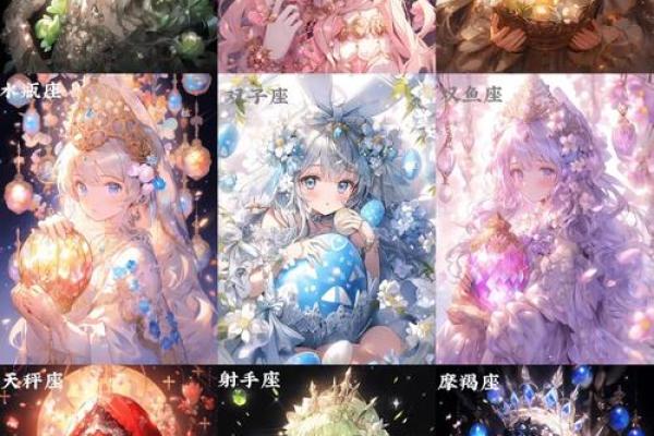 十二星座专属魔法娃娃 有的唯美有的精致