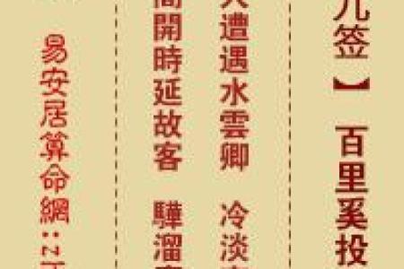 鸡足灵签解签68签全解