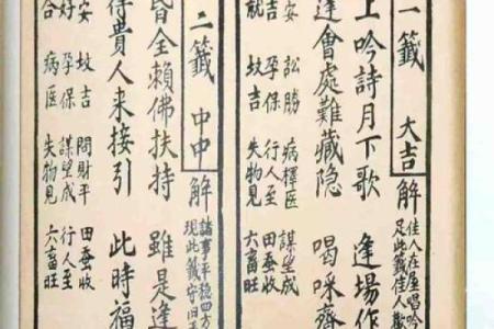 观音灵签详解：免费32签解析，探寻爱情婚姻桃花运势
