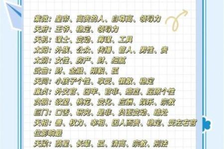 紫微斗数术语解释之：星曜的简称