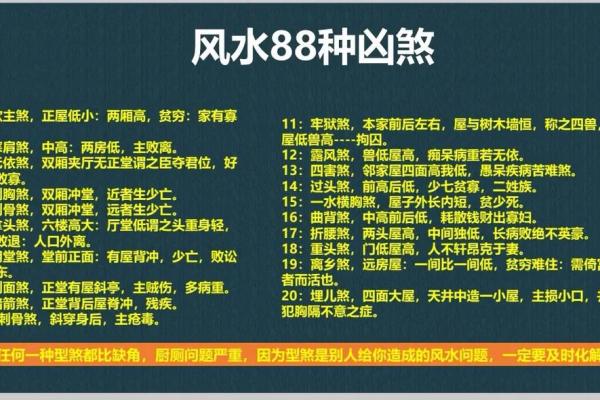 家有异相，风水报警，不可大意