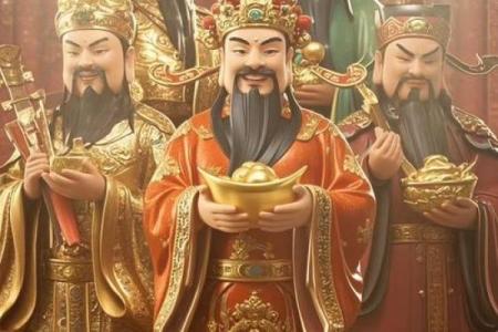 招财进宝五路财神都叫什么名字