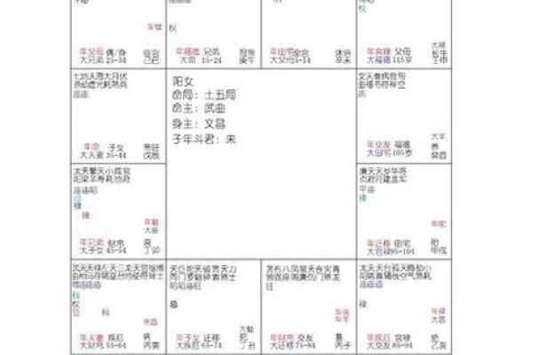 紫薇斗数流年按生日