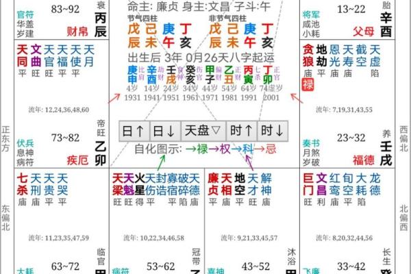 紫薇斗数武曲化科坐命辰宫