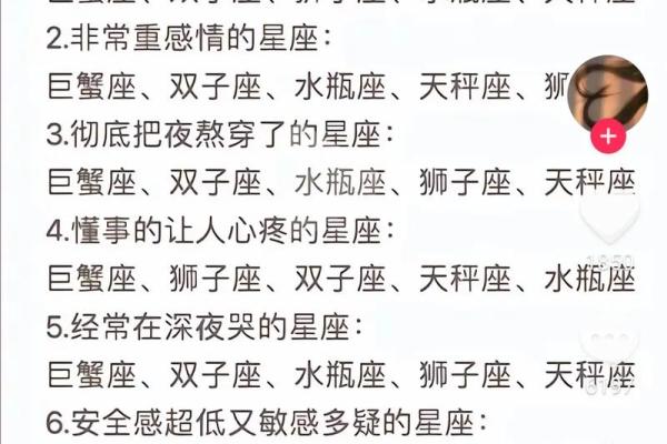 失去巨蟹座会疯的星座