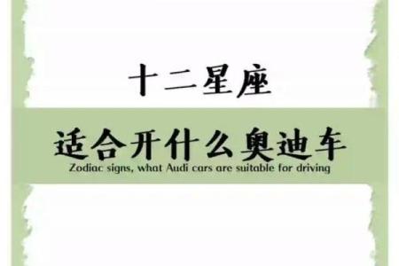十二星座长大适合开什么车子