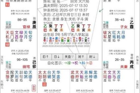 紫薇斗数断盘