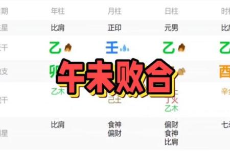 八字六合的午未是合化火还是合化土？