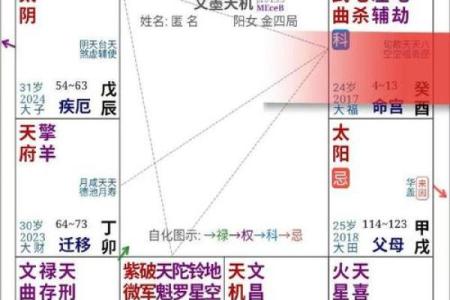 紫薇斗数命宫天空