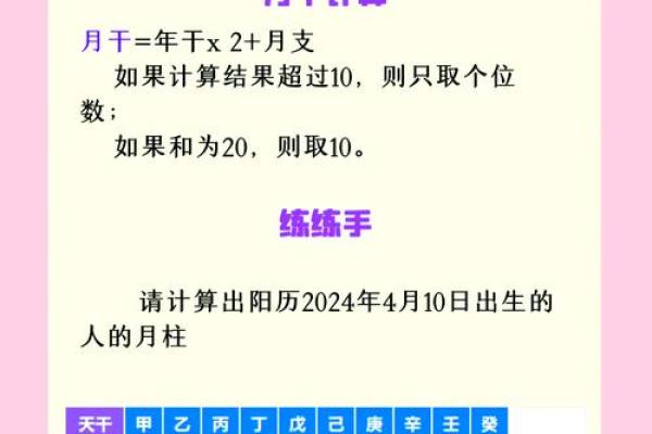 八字看月柱