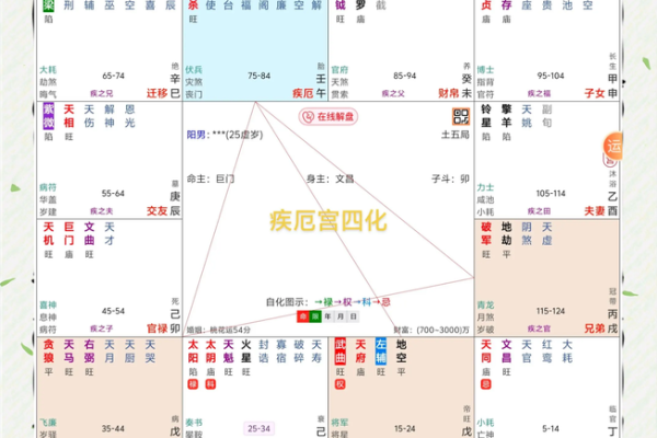 紫薇斗数四煞