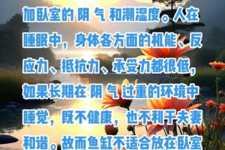 摆鱼缸的风水禁忌