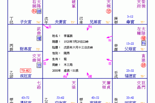 逆流紫薇斗数