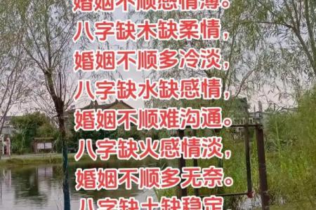 互补的八字