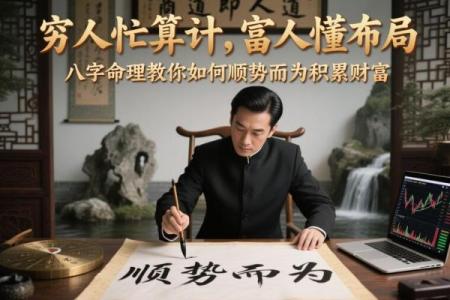 富人去算命