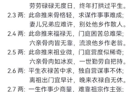 怎么算命有几斤几两,怎么算自己命重几两