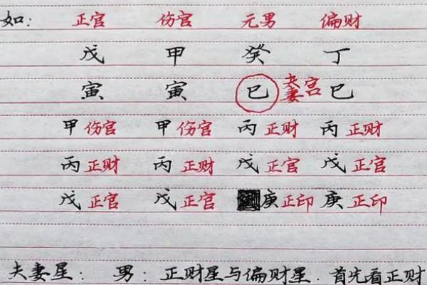 八字中的正财