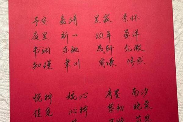 宝宝取名八字