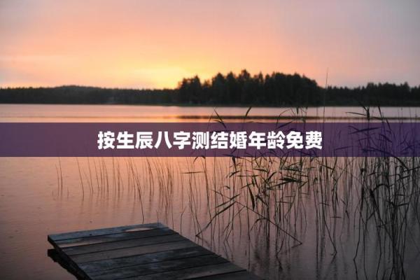 八字测婚姻最准的免费 免费最准的八字测婚姻是真的吗